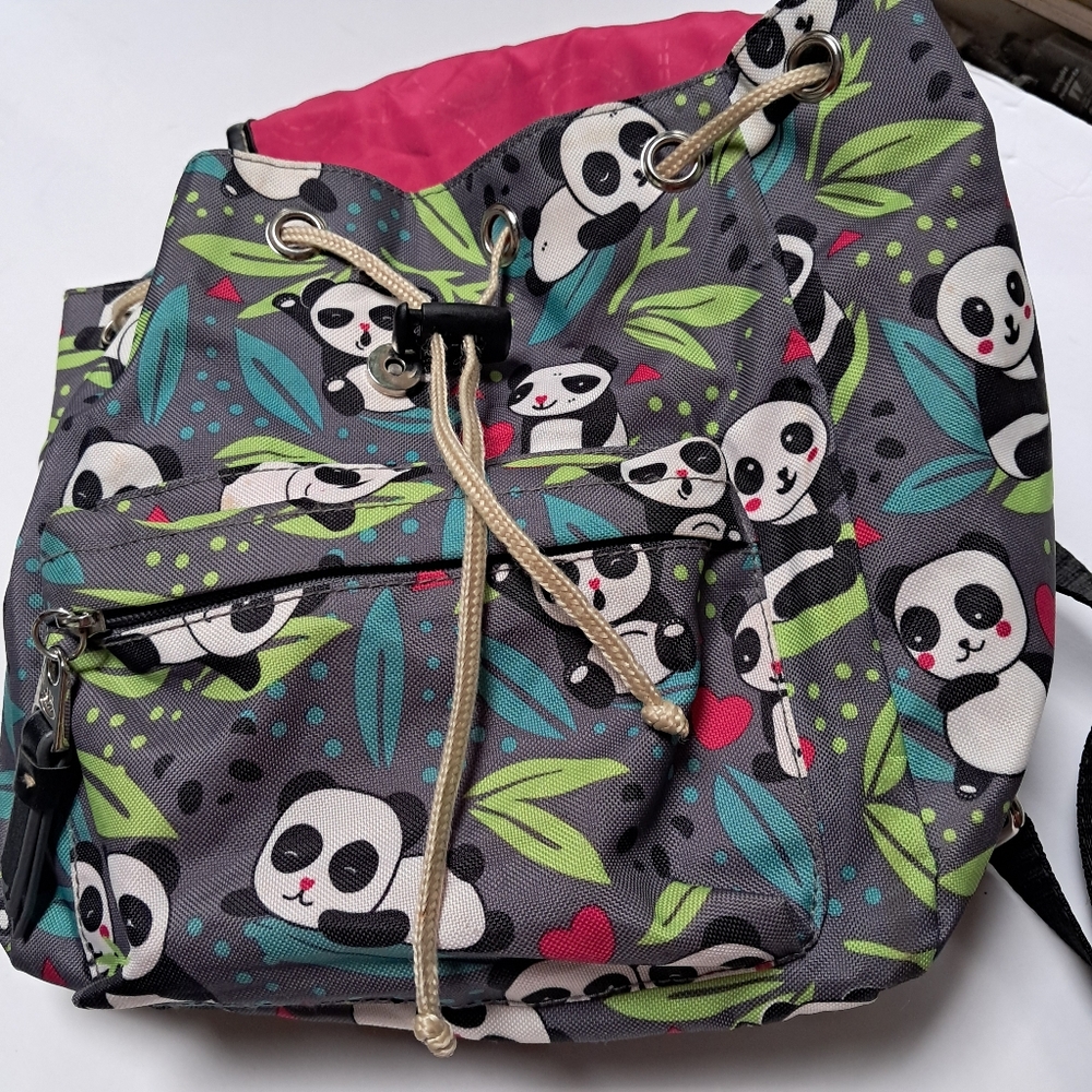 Lily Bloom Small Backpack Style Drawstring Purse … - image 6